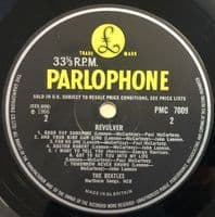 THE BEATLES Revolver Vinyl Record LP Parlophone 1966..
