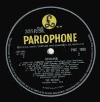 THE BEATLES Revolver Vinyl Record LP Parlophone 1966..