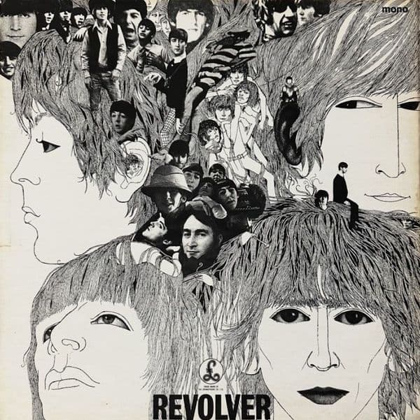 THE BEATLES Revolver Vinyl Record LP Parlophone 1966..