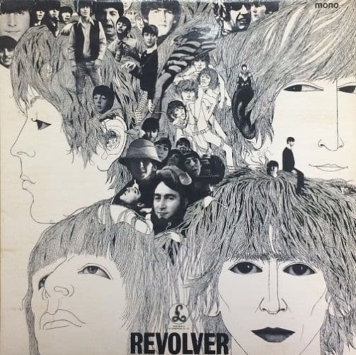 THE BEATLES Revolver Vinyl Record LP Parlophone 1966...