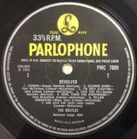THE BEATLES Revolver Vinyl Record LP Parlophone 1966....