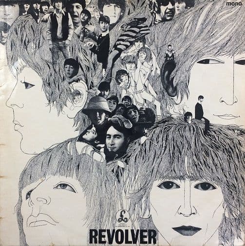 THE BEATLES Revolver Vinyl Record LP Parlophone 1966....