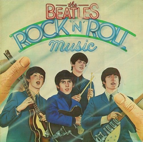 THE BEATLES Rock 'N' Roll Music Vinyl Record LP Parlophone 1976..