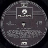 THE BEATLES Rock 'N' Roll Music Vinyl Record LP Parlophone 1976...