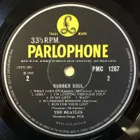 THE BEATLES Rubber Soul Vinyl Record LP Parlophone 1965 UK Mono Original -4/-4 ROG/RRP