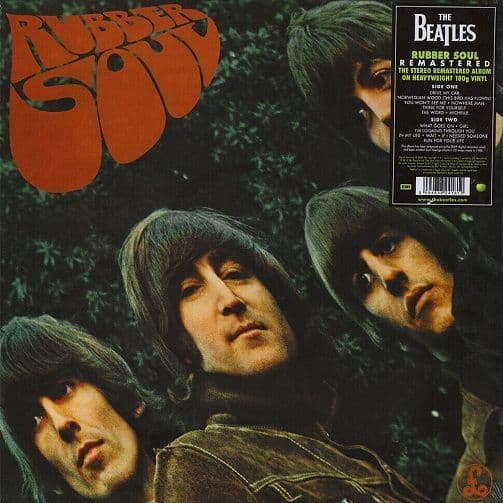 THE BEATLES Rubber Soul Vinyl Record LP Parlophone 2012