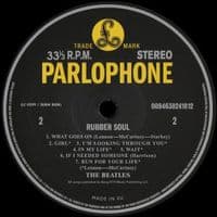THE BEATLES Rubber Soul Vinyl Record LP Parlophone 2012 EU 180g Heavyweight Remastered Sealed Album