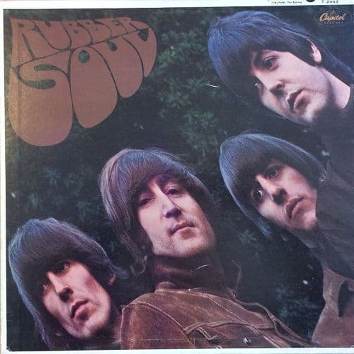THE BEATLES Rubber Soul Vinyl Record LP US Captiol 1965.