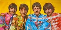 THE BEATLES Sgt. Pepper's Lonely Hearts Club Band Vinyl Record LP German Odeon 1969 HÖR ZU SHZE 401
