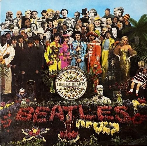 THE BEATLES Sgt. Pepper's Lonely Hearts Club Band Vinyl Record LP Parlophone 1967.....
