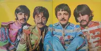 THE BEATLES Sgt. Pepper's Vinyl Record LP Parlophone 1969 UK One EMI Box Rare Transitional Pressing