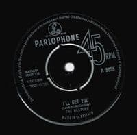 THE BEATLES She Loves You Vinyl Record 7 Inch Parlophone 1963 Large Title Original UK 1st 1N 45rpm