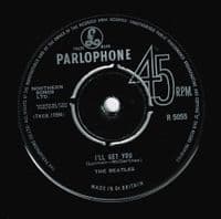 THE BEATLES She Loves You Vinyl Record 7 Inch Parlophone 1963 Original UK 1st 1N Pressing 4-Prong 45