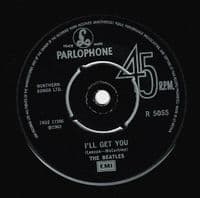 THE BEATLES She Loves You Vinyl Record 7 Inch Parlophone 1972 45rpm KT Tax Code 1N Matrix Rare Rock