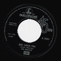 The Beatles She Loves You Vinyl Record 7 Inch Parlophone 1983 45rpm Single Picture Sleeve Reissue