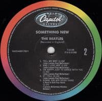 THE BEATLES Something New Vinyl Record LP Capitol 2024 Remastered 180g Album Mono Rainbow Rim Label