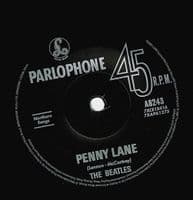 THE BEATLES Strawberry Fields Forever / Penny Lane Vinyl Record 7 Inch Parlophone 2019 Remastered