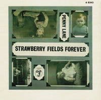 THE BEATLES Strawberry Fields Forever / Penny Lane Vinyl Record 7 Inch Parlophone 2019 Remastered