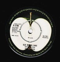 THE BEATLES The Ballad Of John And Yoko Vinyl Record 7 Inch Apple 1976 4-Prong Label Design R 5786