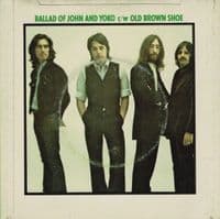 THE BEATLES The Ballad Of John And Yoko Vinyl Record 7 Inch Apple 1976 Green 4-Prong Label R5786 -1U