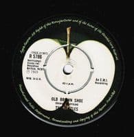 THE BEATLES The Ballad Of John And Yoko Vinyl Record 7 Inch Apple 1976 Green Picture Sleeve R 5786
