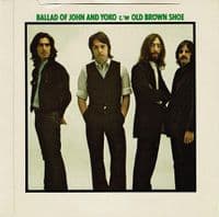 THE BEATLES The Ballad Of John And Yoko Vinyl Record 7 Inch Apple 1976 Green Picture Sleeve R 5786