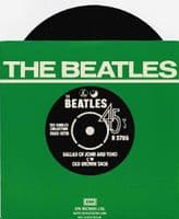 THE BEATLES The Ballad Of John And Yoko Vinyl Record 7 Inch Apple 1976 Green Picture Sleeve R 5786