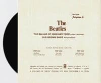 THE BEATLES The Ballad Of John And Yoko Vinyl Record 7 Inch Parlophone 2019 Abbey Road Remastered