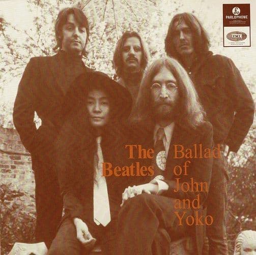 THE BEATLES The Ballad Of John And Yoko Vinyl Record 7 Inch Parlophone 2019 Abbey Road Remastered