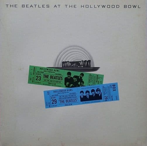 THE BEATLES The Beatles At The Hollywood Bowl Vinyl Record LP Italian Parlophone 1977