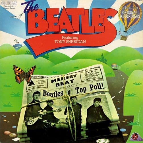 THE BEATLES The Beatles Featuring Tony Sheridan Vinyl Record LP Contour 1976 UK Stereo  A5/B3 Matrix