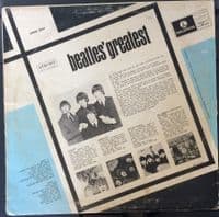 THE BEATLES The Beatles' Greatest Vinyl Record LP Dutch Odeon 1975 Picture Sleeve Album OMHS 3001