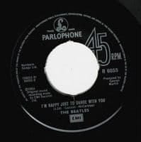 THE BEATLES The Beatles' Movie Medley Vinyl Record 7 Inch Parlophone 1982 45rpm Single Large Centre