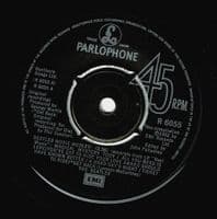 THE BEATLES The Beatles' Movie Medley Vinyl Record 7 Inch Parlophone 1982 R 6055 Picture Sleeve 45