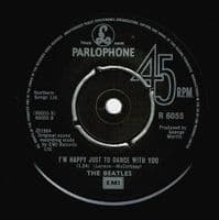 THE BEATLES The Beatles' Movie Medley Vinyl Record 7 Inch Parlophone 1982 R 6055 Picture Sleeve 45
