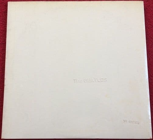 THE BEATLES The White Album Vinyl Record 2 LP Apple 1968 No. 0317472 Stereo 1st Press Top Loader -1