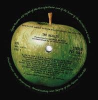 THE BEATLES The White Album Vinyl Record 2 LP Apple 1968 PCS 7067-8 Hybrid 1st Pressing No. 0598264
