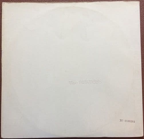 THE BEATLES The White Album Vinyl Record 2 LP Apple 1968 PCS 7067-8 Hybrid 1st Pressing No. 0598264