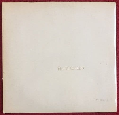 THE BEATLES The White Album Vinyl Record 2 LP Apple 1968 PCS 7067-8 No. 0309552 Stereo Hybrid  -1/-1