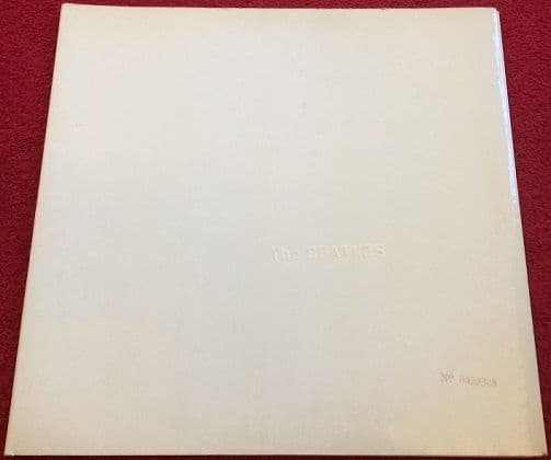 THE BEATLES The White Album Vinyl Record 2 LP Apple 1968 PCS 7067-8 Stereo No. 0422308 1st Presssing