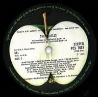 THE BEATLES The White Album Vinyl Record 2 LP Apple 1968 Stereo 1st Pressing PCS 7067-8 No. 0102800