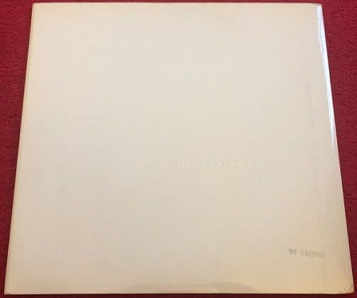 THE BEATLES The White Album Vinyl Record 2 LP Apple 1968 Stereo 1st Pressing PCS 7067-8 No. 0102800