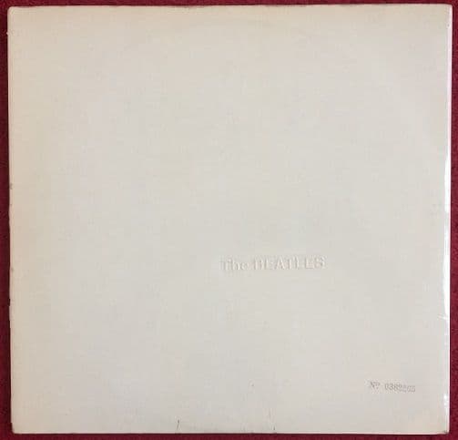THE BEATLES The White Album Vinyl Record 2 LP Apple 1968 Stereo Top Loader PCS 7067-8 No. 0362265