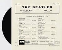 THE BEATLES Ticket To Ride Vinyl Record 7 Inch Odeon 2019 Abbey Road Remastered Single Brand New