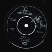 THE BEATLES Ticket To Ride Vinyl Record 7 Inch Parlophone 1976 UK Reissue Green Picture Sleeve Rock