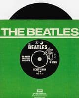 THE BEATLES Ticket To Ride Vinyl Record 7 Inch Parlophone 1976 UK Reissue Green Picture Sleeve Rock