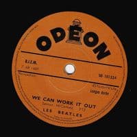 THE BEATLES We Can Work It Out / Day Tripper Vinyl Record 7 Inch Odeon 2019 Abbey Road Remastered