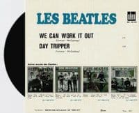 THE BEATLES We Can Work It Out / Day Tripper Vinyl Record 7 Inch Odeon 2019 Abbey Road Remastered