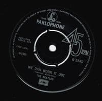 THE BEATLES We Can Work It Out / Day Tripper Vinyl Record 7 Inch Parlophone 1976 UK 45 Single R5389