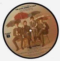 THE BEATLES We Can Work It Out / Day Tripper Vinyl Record 7 Inch Parlophone 1985 45rpm Picture Disc